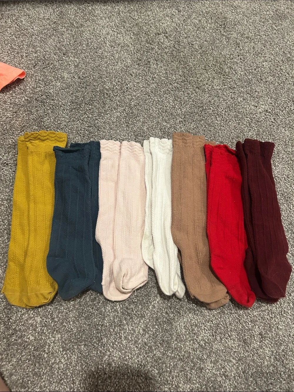 Soft Knit Crew Socks - Multi Color Pack